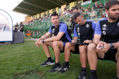 Pezzolano, antes del duelo ante la Gimnástica Segoviana