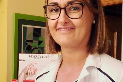 María Monge, farmacéutica de Villagarcía de Campos