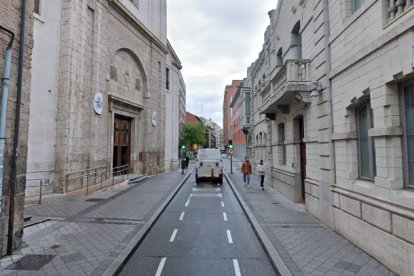 La calle Alonso Pesquera que permanecerá cerrada durante tres semanas