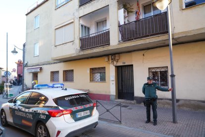 Domicilio en el que se producía el crimen en Viana de Cega en Valladolid.