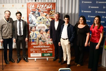 Presentación del festival taurino de La Flecha.