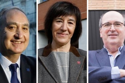 Antonio Largo, Helena Castán y José Ramón González. - EM