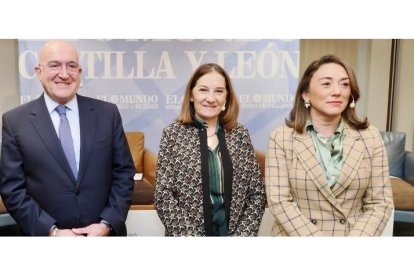 Jesús Julio Carnero, Beatriz Herranz y María González Corral.-PHOTOGENIC