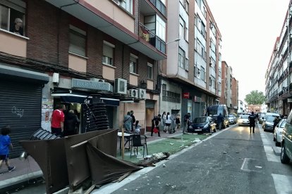 Atropello en la calle Águila de Valladolid. ICAL