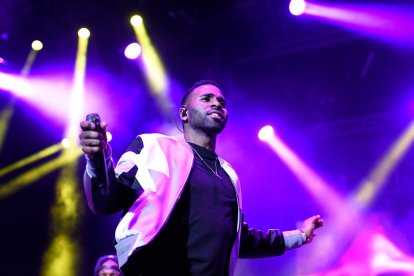 Jason Derulo en concierto. -E. M.