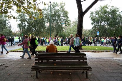 XII Marcha Valladolid Contra el Cáncer organizada por la AECC. -ICAL.