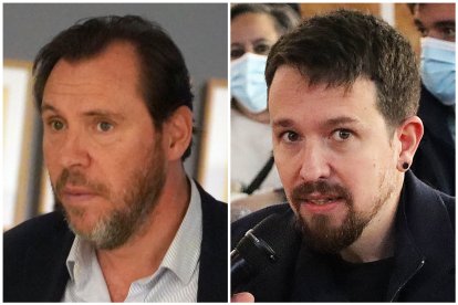 Óscar Puente y Pablo Iglesias.- ICAL / E. M.