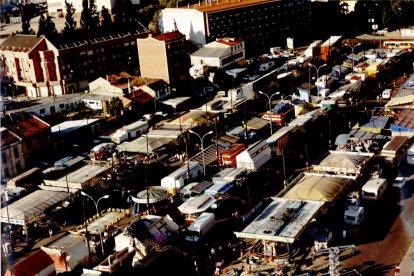 Antiguo Real de la Feria en el barrio de La Rubia en 1991