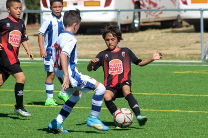 Imagen de un partido del torneo Villa de Simancas Cup. / EL MUNDO