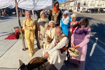 Exposición de oficios antiguos en el Mercado Medieval de este sábado.- AYUNTAMIENTO DE CAMPASPERO