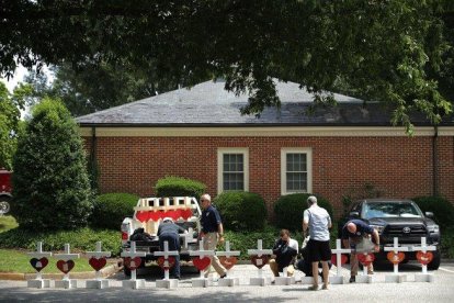 Lugar del ataque masivo por parte de DeWayne Craddock en Virginia Beach, EEUU.-GETTY IMAGES NORTH AMERICA