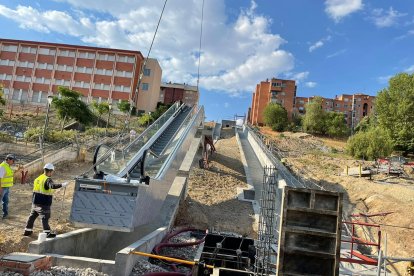 Escalera mecánica parquesol