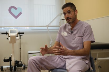 Entrevista a Juan José Almagro, fisoterapeuta de Hermanas Hospitalarias de Palencia.- ICAL