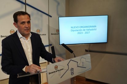 Conrado Íscar, presidente de la Diputación de Valladolid. ICAL