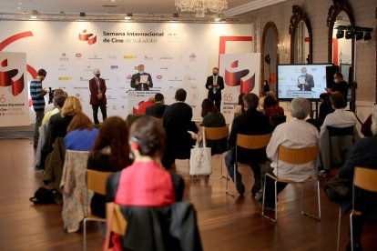 Lectura del palmarés de las 65ª Semana Internacional del Cine de Valladolid. ICAL