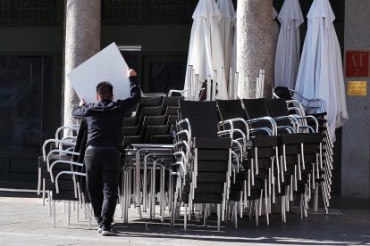 Cierre de la hostelería. - PHOTOGENIC/MIGUEL ÁNGEL SANTOS
