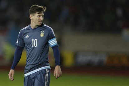 Leo Messi.-Foto: AP