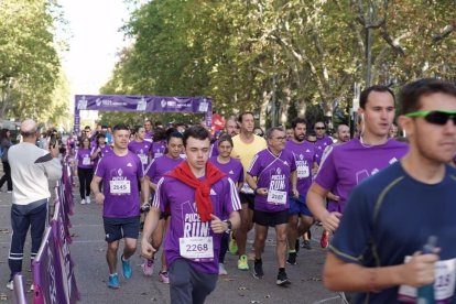 Salida de la prueba de 5 kilómetros de la Pucela Run. / RV