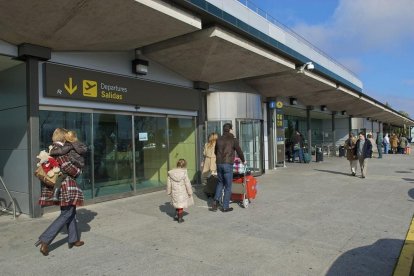 Imagen de archivo del aeropuerto de Villanubla.