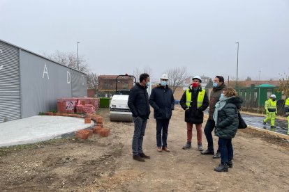 Visita a las obras del futuro Centro de Innovación. / E.M.