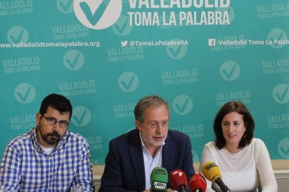 Alberto Bustos, Manuel Sarvia y María Sánchez-ICAL