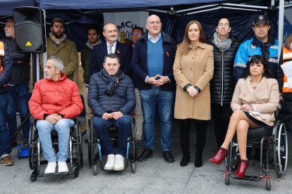 Conmemoración del Día Mundial en Recuerdo de las Víctimas de Accidentes de Tráfico en Valladolid con la presencia de la delegada del gobierno en Castilla y León, Virginia Barcones, y el alcalde, Jesús Julio Carnero - AYUNTAMIENTO DE VALLADOLID