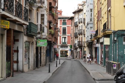 Calle de Macías Picavea en la actualidad. -J.M. LOSTAU