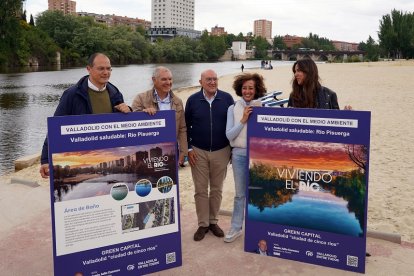 Carnero presenta sus propuestas para el entorno del Pisuerga. ICAL.