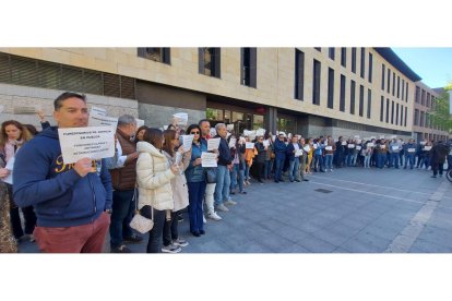 Huelga de funcionarios de la Justicia. - E.M.