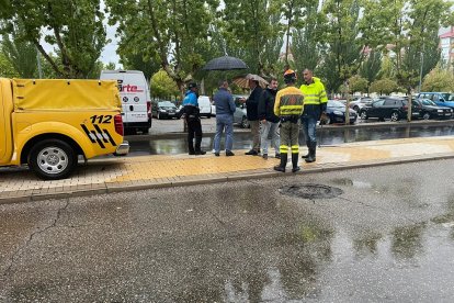 Intervención de Emergencias en Laguna ante los efectos de la Dana. E.M.