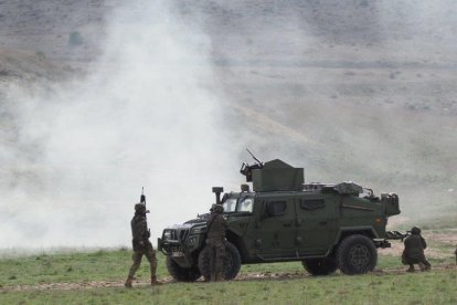 La Brigada ‘Galicia’ prepara en la base de Renedo-Cabezón, Valladolid,  su próxima misión en Malí- ICAL