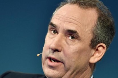 El consejero delegado de la multinacional cementera LafargeHolcim, Eric Olsen.-WALTER BIERI