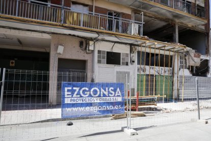 Edificio de la calle Goya, número 32, al que todavía no ha podido regresar los vecinos.-PHOTOGENIC