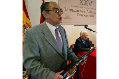 El primer presidente de la Diputación de Valladolid, Federico Sáez Vera-Ical