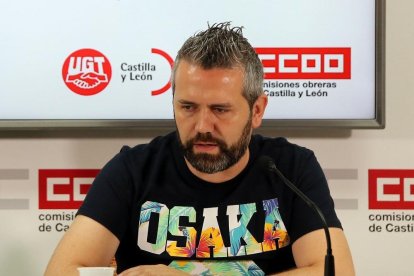 El secretario de Política Sindical, Industria y Empleo, Raúl Santa Eufemia, imagen de archivo-ICAL