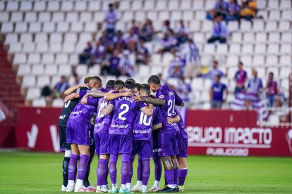 Jugadores del Real Valladolid.