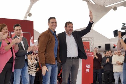 Acto político de este año del PSOE en Valladolid con la presencia de Pedro Sánchez. ICAL