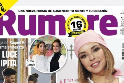 Chenoa, en la portada de ’Rumore’.-