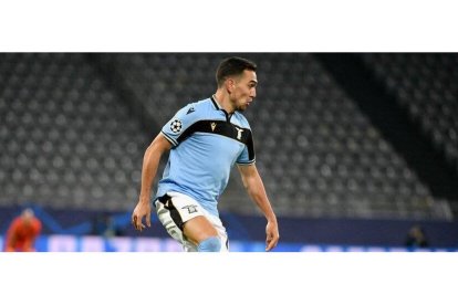 Gonzalo Escalante con la camiseta de la Lazio. / LAZIO FC