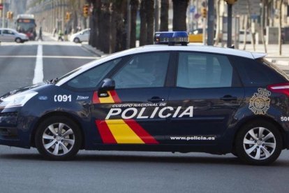 Coche de Policía Nacional. E.M.