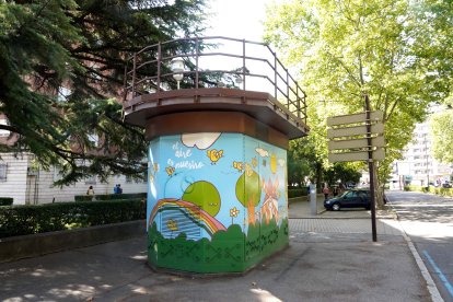 Estación de la Red de Control de la Contaminación Atmosférica del Ayuntamiento de Valladolid.- MIRIAM CHACÓN