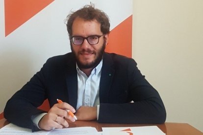 El concejal de Ciudadanos, Pablo Vicente. / ICAL