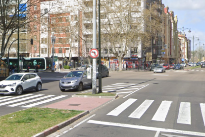 Paseo del Hospital Militar donde tuvo lugar el atropello a un conductor de patinete. -GSW