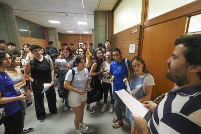 Segunda convocatoria de la EBAU en el aulario de Valladolid.- PHOTOGENIC