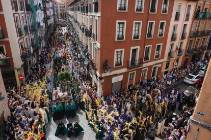 Procesión del Domingo de Ramos en Valladolid. / E. M.