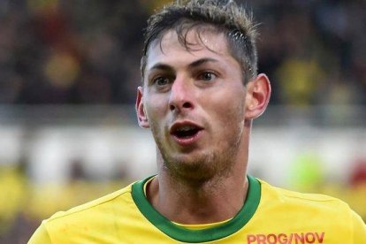 Emiliano Sala, en un partido de noviembre del 2018. .-AFP