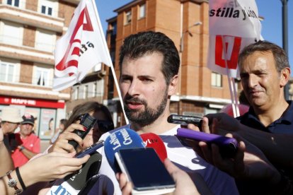 Luis Tudanca, secretario general del PSOE de Castilla y León-Carlos S. Campillo / ICAL
