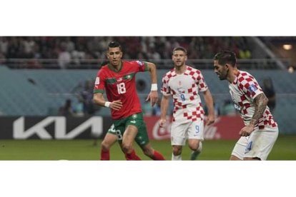 El Yamiq en el partido por el tercer y cuarto puestos del mundial ante Croacia. / EM