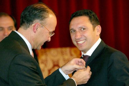 La Diputación de Valladolid nombró a Eusebio Sacristán 'Hijo Predilecto de la Provincia' en 2002. Imagen de archivo. / ICAL.