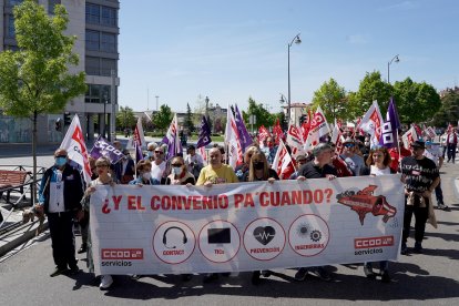 Manifestación del 1 de Mayo en Valladolid.- ICAL